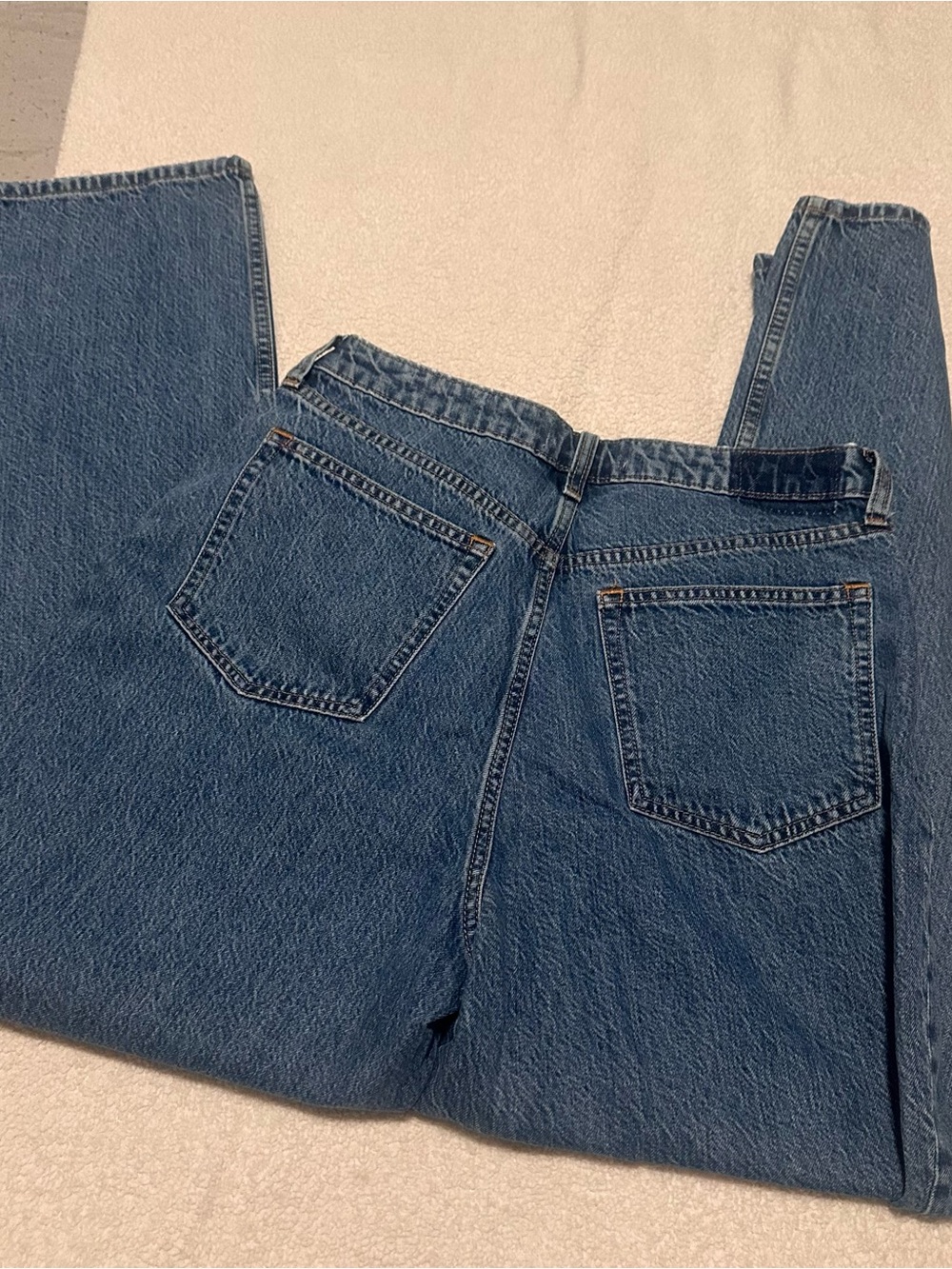 abercrombie & fitch high rise loose jean curve love 10r - Picture 6 of 6